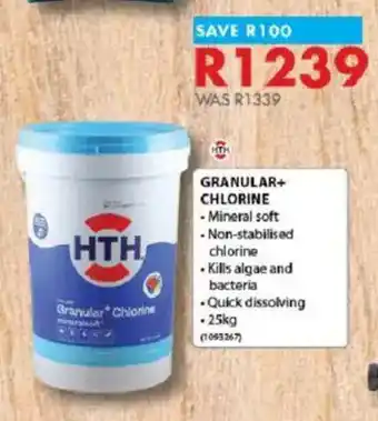 Chamberlain HTH Granular+ Chlorine offer