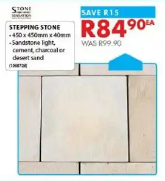 Chamberlain Stone sensation stepping stone offer
