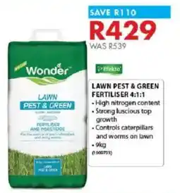Chamberlain Wonder lawn pest & green fertiliser offer