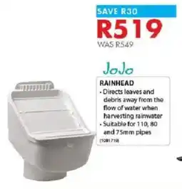 Chamberlain JoJo Rainhead offer