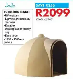 Chamberlain Jojo igloo dog kennel offer