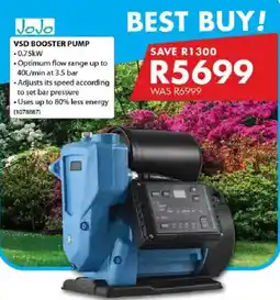 Chamberlain Jojo vsd booster pump offer