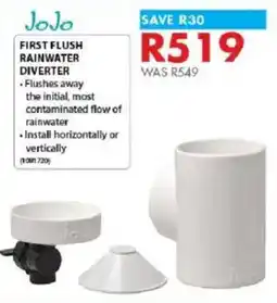 Chamberlain Jojo first flush rainwater diverter offer