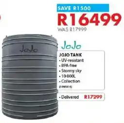 Chamberlain Jojo tank offer