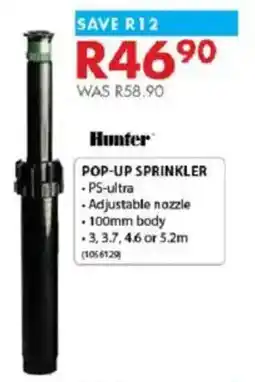 Chamberlain Hunter pop-up sprinkler offer