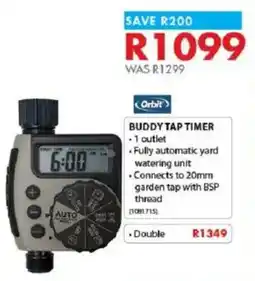 Chamberlain Orbit buddy tap timer offer