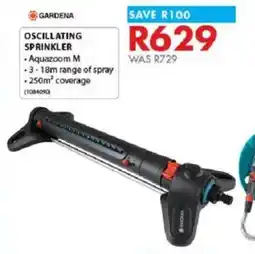 Chamberlain Gardena oscillating sprinkler offer