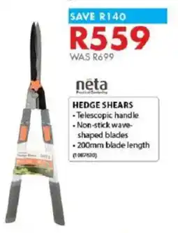 Chamberlain Neta hedge shears offer