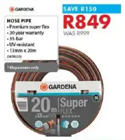 Chamberlain Gardena hose pipe offer