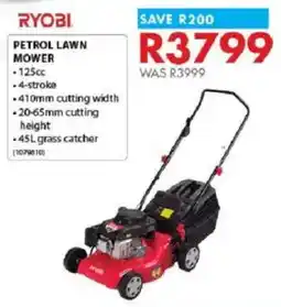 Chamberlain Ryobi petrol lawn mower offer