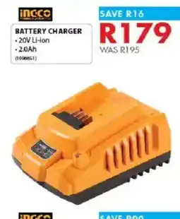 Chamberlain Ingco battery charger offer