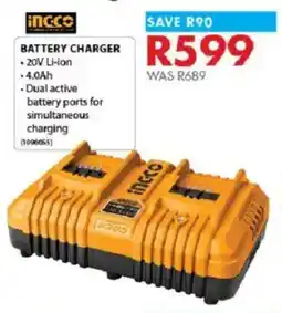 Chamberlain Ingco battery charger offer