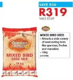 Chamberlain Garden Feast Mixed Bird Seed offer