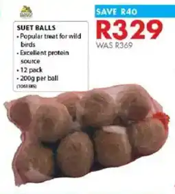 Chamberlain Suet balls offer