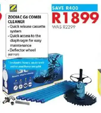 Chamberlain Zodiac g6 combi cleaner offer