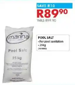 Chamberlain Marina pool salt offer