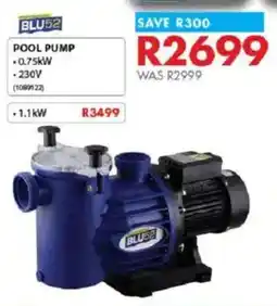 Chamberlain Blu52 pool pump offer