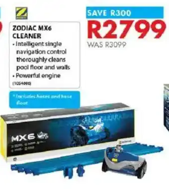 Chamberlain Zodiac mx6 cleaner offer