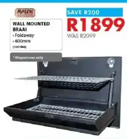 Chamberlain Avalon wall mounted braai offer