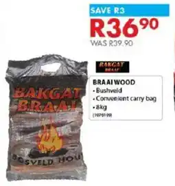 Chamberlain Bakgat braai wood offer