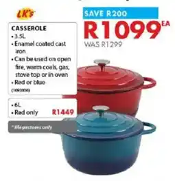 Chamberlain LK's Casserole offer