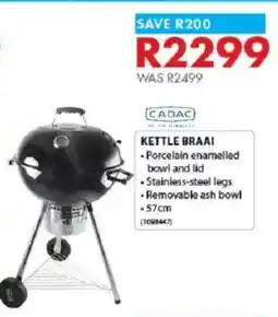 Chamberlain Cadac kettle braai offer