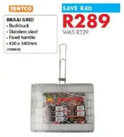Chamberlain Tentco braai grid offer