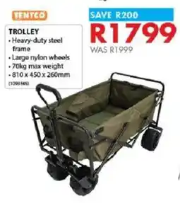 Chamberlain Tentco trolley offer