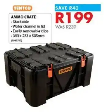 Chamberlain Tentco ammo crate offer