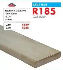Chamberlain Saligna decking offer