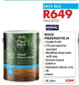 Chamberlain Promac wood preservative 30 offer