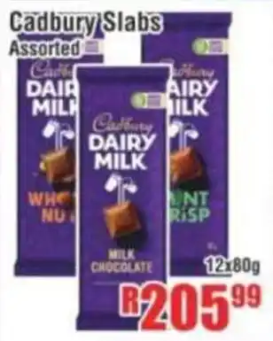 Devland Cash And Carry Cadbury Slabs Assorted offer