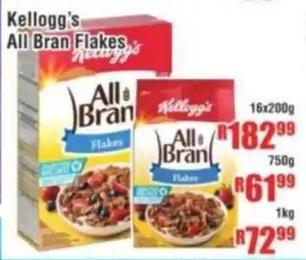 Devland Cash And Carry Kellogg's All Bran Flakes offer