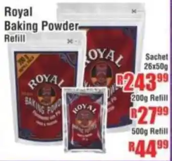 Devland Cash And Carry Royal Baking Powder Refill offer