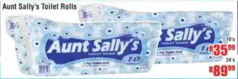 Devland Cash And Carry Aunt Sally's Toilet Rolls offer