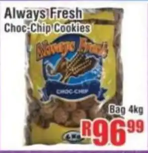 Devland Cash And Carry Always Fresh Choc-Chip Cookies offer