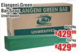 Devland Cash And Carry Elangeni Green Bar Soap Unwrapped offer