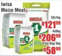 Devland Cash And Carry Iwisa Maize Meal offer