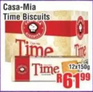 Devland Cash And Carry Casa-Mia Time Biscuits offer