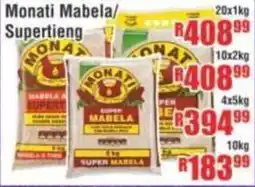 Devland Cash And Carry Monati Mabela/ Supertieng offer