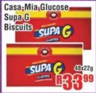 Devland Cash And Carry Casa-Mia Glucose Supa G Biscuits offer