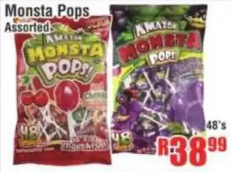Devland Cash And Carry Monsta Pops Assorted offer