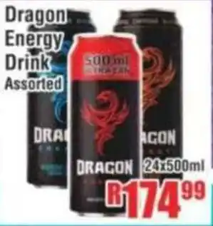 Devland Cash And Carry Dragon Energy Drink Assorted offer