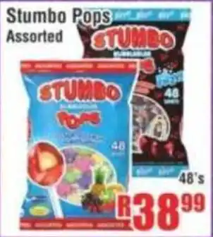 Devland Cash And Carry Stumbo Pops Assorted offer