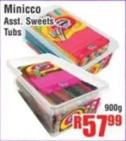 Devland Cash And Carry Minicco Asst. Sweets Tubs offer