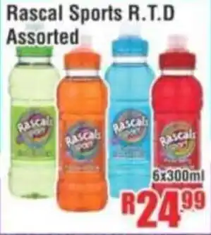 Devland Cash And Carry Rascal Sports R.T.D Assorted offer