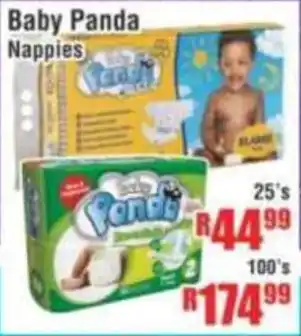Devland Cash And Carry Baby Panda Nappies offer