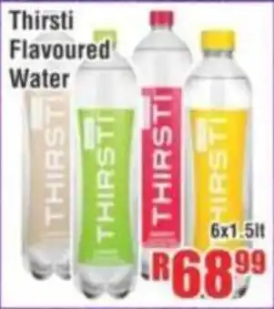 Devland Cash And Carry Thirsti Flavoured Water offer