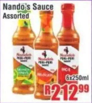 Devland Cash And Carry Nando's Sauce Assorted offer