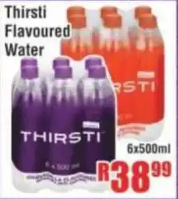 Devland Cash And Carry Thirsti Flavoured Water offer